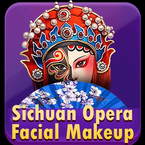Sichuan Opera Facial Makeup