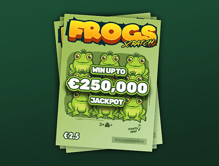 Frogs scratch